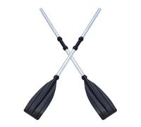 Remi per barche, pagaie per barche - Pagaia per canoa in lega di alluminio 2 pezzi - Pagaia leggera per sport acquatici, pagaie per barche all'aperto per sport acquatici gommoni gonfiabili per kayak
