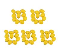 Remingtape 100 Pezzi Limoni Artificiali Limoni Finti Limoni Finti nel Giallo Lungo 3 Pollici X 2 Pollici