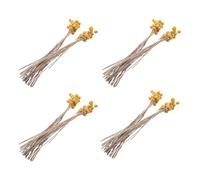 Remingtape 160 Pezzi Fiori Secchi di Craspedia Fiori Secchi con Palline, Bouquet di Fiori Secchi per Decorazioni per la Casa di Nozze