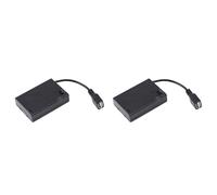 Remingtape 2 custodie per batterie 3XAA con coperchio e interruttore, collegate con presa USB, presa USB, porta batteria