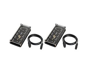 Remingtape 2 X 5 V 3 pin RGB LED splitter 10 porte hub con di prolunga da 50 cm a 3 pin, perfetto per molti RGB