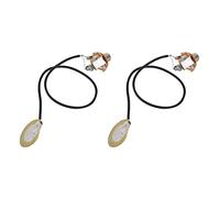 Remingtape 2 x amplificatori precablati per chitarre acustiche Piezo Jack Pickup Accessori