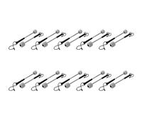 Remingtape 20 pezzi bacchette a in feltro testa tamburi bacchette con acciaio inossidabile,