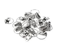 Remingtape 20pz Clip Bastone per Tende Anelli Tendine Clip