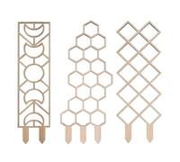 Remingtape 3 supporti per piante a d'ape, terriccio da giardinaggio, di supporto fissa