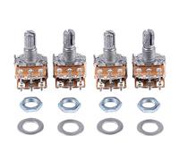 Remingtape 4 pezzi B50K 50K Ohm 6 morsetti Dual Linear Taper Potenziometro Rotary Taper