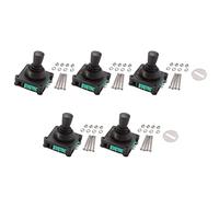 Remingtape 5 interruttori Joystick AC 240 V 5 A 4 NO 4 NC Momentan 2,5 mm filettatura di fissaggio Joystick interruttore