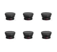 Remingtape 6 convertitori da 58 mm 0,45 volte con obiettivo grandangolare e impianto macro per Rebel T6, T6I, Sl1, T5, T5I, T4I, T3, T3I, T1I, T2I, Xsi, Xs, Xt, 70D, 60Da 7D, 5D, 1D