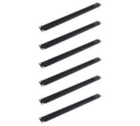 Remingtape 6 pezzi 1 U19 montaggio a rack, montaggio a rack, montaggio a rack, di rete vuota, pannello di controllo, armadietto server, gestione cavi