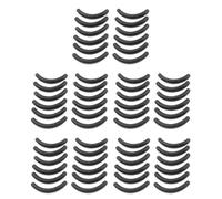 Remingtape 60 Pz Gomma Ciglia Bigodino Pads per Lady Nero