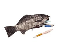 Remingtape Astuccio A Forma di Pesce Astuccio per Matite Divertente Astuccio per Matite Astuccio per Penne A Forma di Pesce