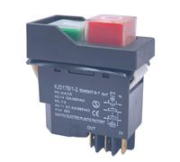 Remingtape KJD17 - Interruttore di sicurezza elettromagnetico a 6 , 18 A, AC220 V, IP55, impermeabile, facile da installare, facile da usare