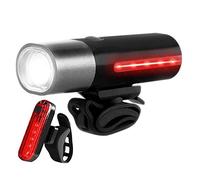 Remingtape Luce per Bici Un LED Ricaricabile USB per Bicicletta Anteriore Luce Posteriore per Bicicletta Luce per Bici da Strada