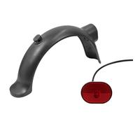 Remingtape Parafango posteriore con luce posteriore integrata, Mudguard per skateboard Fenders, adatto per scooter elettrico Mi4/4 Pro, pezzi di ricambio