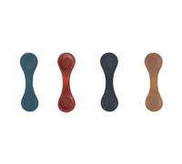 Remingtape Segnalibro magnetico in pelle, 4 pezzi, come da immagine, segnalibro personalizzato in vera pelle con chiusura magnetica