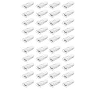 Remingtape Set di 40 clip per ciuccio a forma di T, in plastica, per bambini