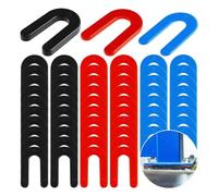 Remingtape Set di rondelle di livellamento da 60 pezzi, per installazione di sollevatori auto, rondelle a 2 colonne e 4 colonne per montaggio superficiale di riparazioni auto