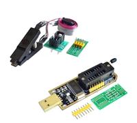 Remingtape SOIC8 SOP8 Test Clip BIOS USB modulo di programmazione CH341 per 24 25 serie EEPROM Flash BIOS modulo di programmazione USB per EEPROM 93CXX / 25CXX / 24CXX