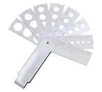 Remingtape Strumento di misurazione della gemma, strumento per gioielli, accessorio per gioielli, misuratore di pietre preziose, strumento di misurazione per diamanti