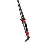 CI96W1 Ferro arricciacapelli Caldo Nero, Rosso 3 m, Apparecchio per boccoli rosso/Nero, Ferro arricciacapelli, Caldo, 120 °C, 220 °C, 30 s, Nero, Rosso