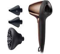 Remington Asciugacapelli 1800W - Leggero e Potente - Flusso d'aria 3D, 3 livelli di riscaldamento, 2 livelli di ventola separati, 2 ugelli per styling + diffusore, D7777