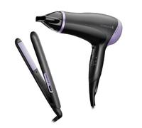 REMINGTON ASCIUGACAPELLI D3016GP PHON 2000 WATT + PIASTRA STRETTA ABBINATA 215°C