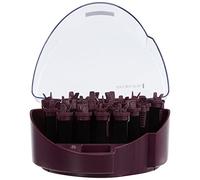 Remington Bigodini Riscaldabili - Sistema Easy Clip: per ricci definiti in modo uniforme - Tecnologia ionica per capelli liberi dal crespo, 3 misure: 19 mm, 22 mm, 27 mm, nero-viola, KF40E