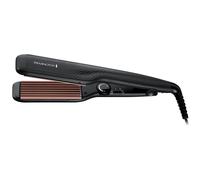 Remington Piastra per capelli in Ceramica Temperatura Massima 220 °C Spegnimento automatico colore Nero / Rosa - S3580 Ceramic Crimp 220