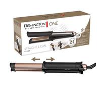 Remington ONE Straight and Curl 6077 piastra per capelli + astuccio 1 pz