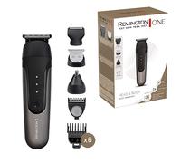 Remington ONE Rasoio Elettrico Multiuso - Tagliacapelli, Regolabarba, Rifinitore corpo/naso e orecchie -incluse 10 testine/pettini, Impermeabile, al litio, multigroomer PG760