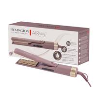Remington Piastra capelli e Modellatore ad Aria Calda 2-in-1 AIRvive Wet & Dry con Tecnologia Ioni, Micro-Conditioner, Display LED e Rivestimento Curvo Anti-Crespo, AS8930
