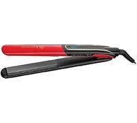 Remington Piastra per Capelli Manchester United Edition Pro Sleek & Curl - Design arrotondato - ottimo per lisciare e modellare ricci e onde, Display LCD, 150-230°C, piastra per capelli S6755