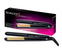 Remington Piastra per capelli, temperatura fissa 215°C, Riscaldamento rapido 30 sec, Rivestimento in ceramica, ideale capelli corti, Ceramic S1450