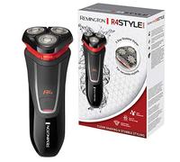 Remington Rasoio elettrico Barba R4 - Utilizzo su asciutto e bagnato - Funzionamento a batteria, rifinitore per dettagli comfort + rifinitore per Basette, Rasoio a testine rotanti R4000
