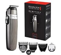 Remington Rasoio Elettrico Multiuso - Rifinitore per il corpo, Regolabarba, Tagliacapelli - 11 testine-pettini, lame in Acciaio Inox, leva di regolazione lama,Heritage Retro Design PG9100