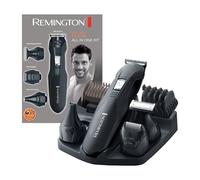 Remington Rasoio Elettrico Multiuso - Rifinitore per il corpo, Regolabarba, Tagliacapelli - set per lo styling per peli del viso e del corpo, 4 testine rimovibili, Personal Groomer Edge PG6030