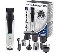 Remington Rasoio Elettrico Multiuso - Rifinitore per il corpo, Regolabarba, Tagliacapelli, Taglia peli naso e orecchie - 9 testine-pettini, al Litio, Regolabarba, Multigroomer, PG5000