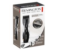 Remington Set Regolabarba Uomo - 9 impostazioni di lunghezza 1,5-18 mm- Funzionamento a rete/batteria, indicatori LED di carica/ricarica, regolabarba, Rasoio elettrico Barba, MB320C