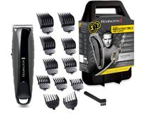 Remington Tagliacapelli Professionale - Struttura in policarbonato resistente e Motore Pro da 7,4 V - 11 pettini, funzionamento a rete-batteria, custodia, litio, Profi Indestructible HC5880