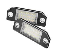 Reminnbor Luce Targa moto, 2 pezzi Luce Targa led Lampada targa con 24 LED Perline 6000k 50000 ore per C- 2003-2010 Focus MK2 2003-2008