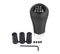 Reminnbor Pulsante Shift | Pomello del cambio universale a 6 marce per veicolo auto con 3 tubi(nero) Pomello pathfinder Pomello del cambio universale Pomello Pathfinder+Leva di rapido