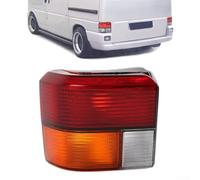 RemixAst Alloggiamento per luci posteriori esterne per Transporter T4 per 1990-2003 Copertura della lampada del freno del paraurti posteriore rosso arancione guscio in plastica sinistra destra