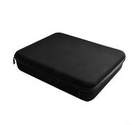 RemixAst Custodia rigida per il trasporto, custodia protettiva portatile da viaggio con inserto in schiuma, contenitore impermeabile per StarLink Mini Kit con sistema di gestione dei cavi, nero