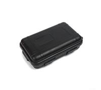 RemixAst Scatola impermeabile portatile per campeggio e viaggi, design ermetico per la protezione degli oggetti di valore (nero)