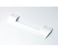 REMLE - Maniglia per Frigorifero, Acciaio Inossidabile, Bianco, 8 x 24 cm
