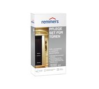 Remmers Set di cura per porte in legno, Holztür cura di portoncini all'interno e all'esterno, allunga la vita utile, protegge da agenti atmosferici, ravviva l'effetto cromatico e la brillantezza