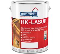Remmers HK-Lasur pinie/larice, 2,5 litri, vernice esterna per legno, 3 protezioni per legno con impregnazione + primer + smalto, umidità e protezione UV