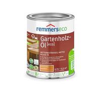 Remmers Olio eco per legno di abete di Douglas, 0,75 litri, olio sostenibile a base d'acqua per douglas all'esterno e all'interno, ideale per mobili da giardino e terrazze in douglas, ecologico