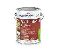 Remmers Olio eco per legno di Bangkirai, 2,5 litri, olio sostenibile a base d'acqua per bangkirai all'esterno e all'interno, ideale per mobili da giardino e terrazze in bangkirai, ecologico