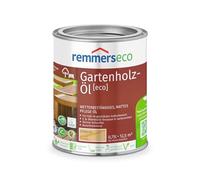 Remmers Olio universale eco, 0,75 litri, olio sostenibile a base d'acqua per legno in giardino all'esterno e all'interno, ideale per mobili da giardino e terrazze in legno, ecologico